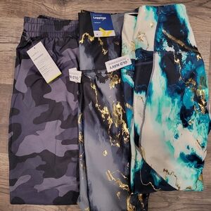 Old Navy Women's Workout Pants/Leggings- Set of 3